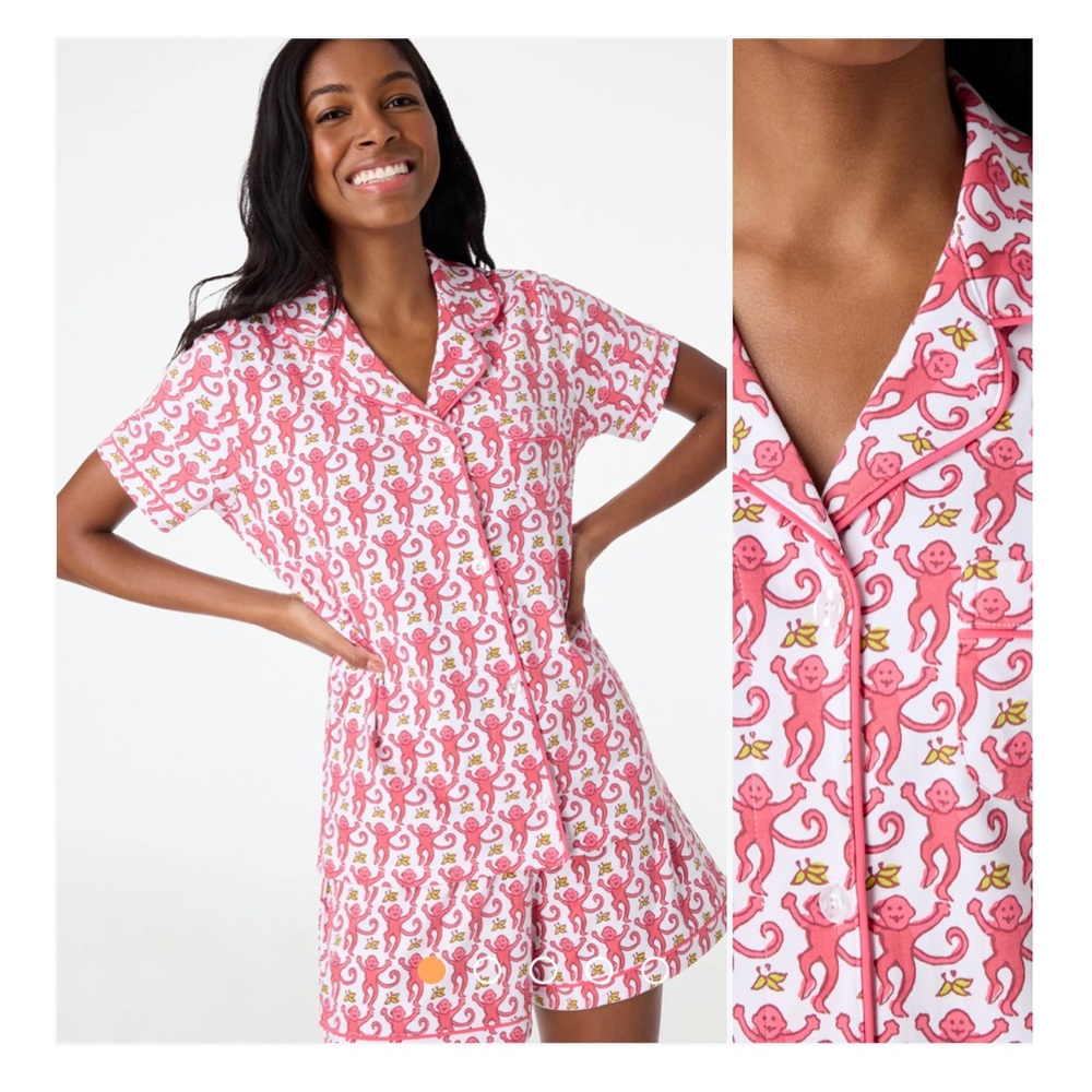 BRAND NEW Roller Rabbit monkey pajamas